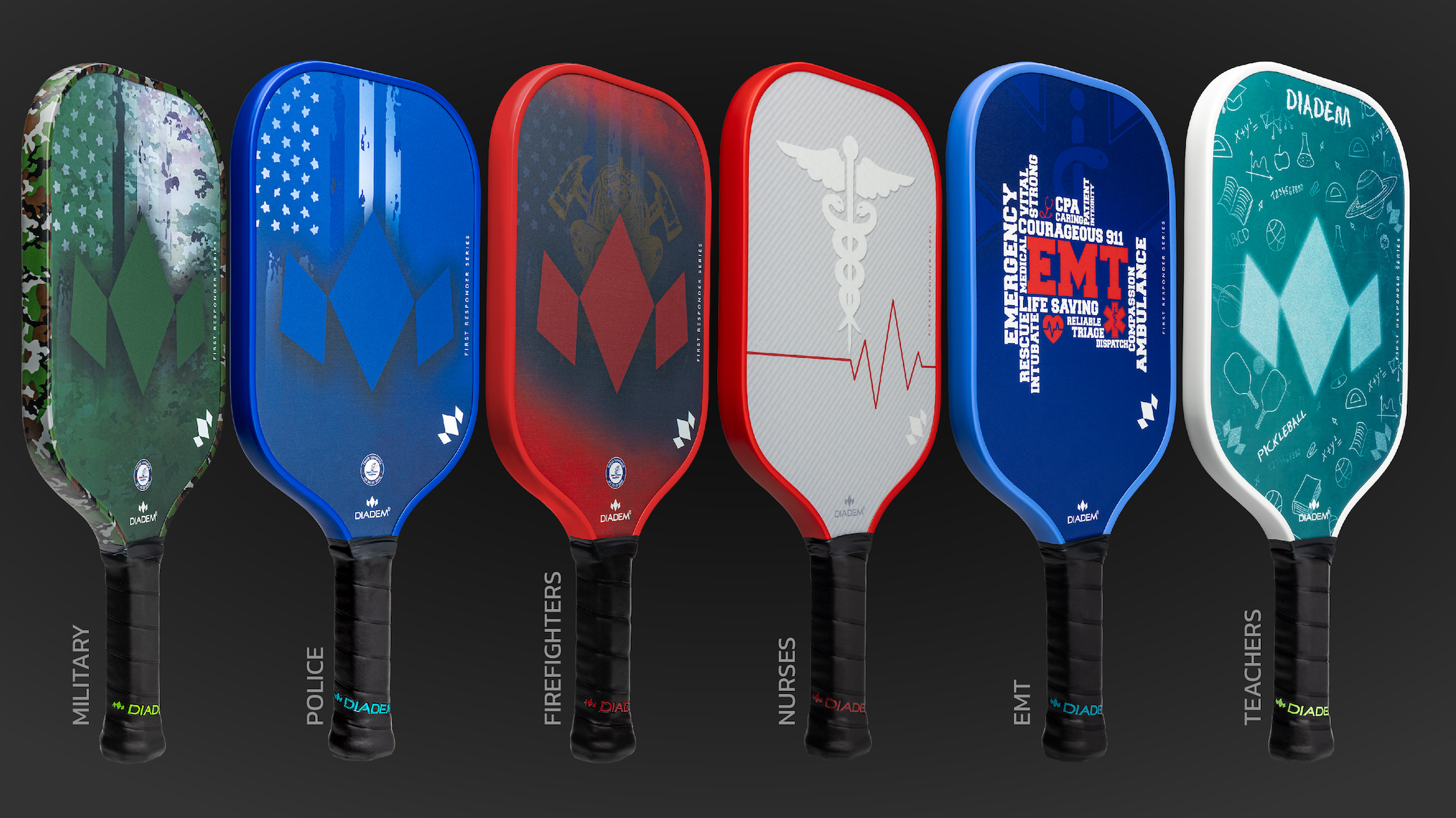 Honoring Our Heroes: Introducing the Diadem First Responder Series V2 Paddles
