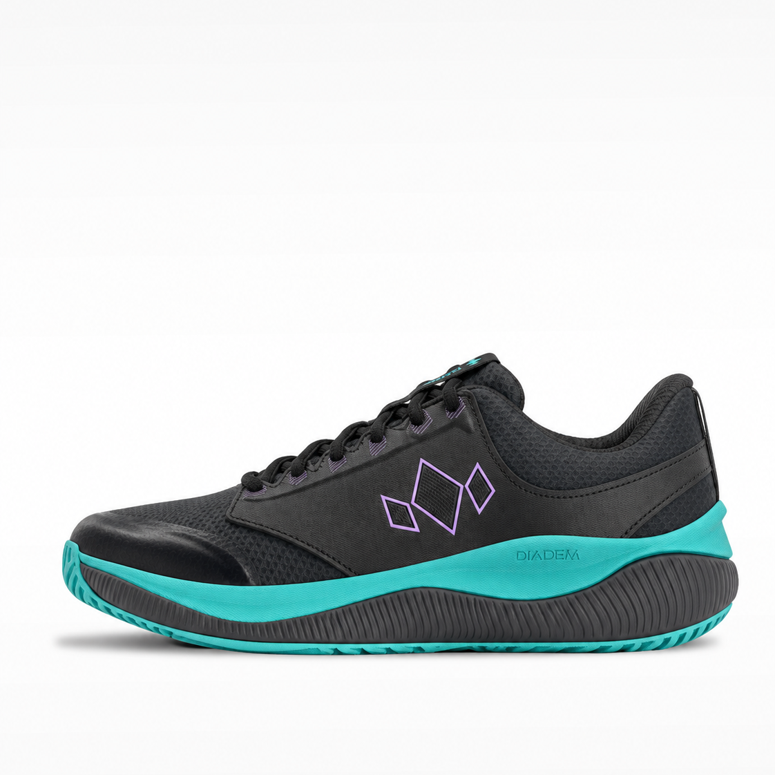 Diadem Court Flo Black/Teal