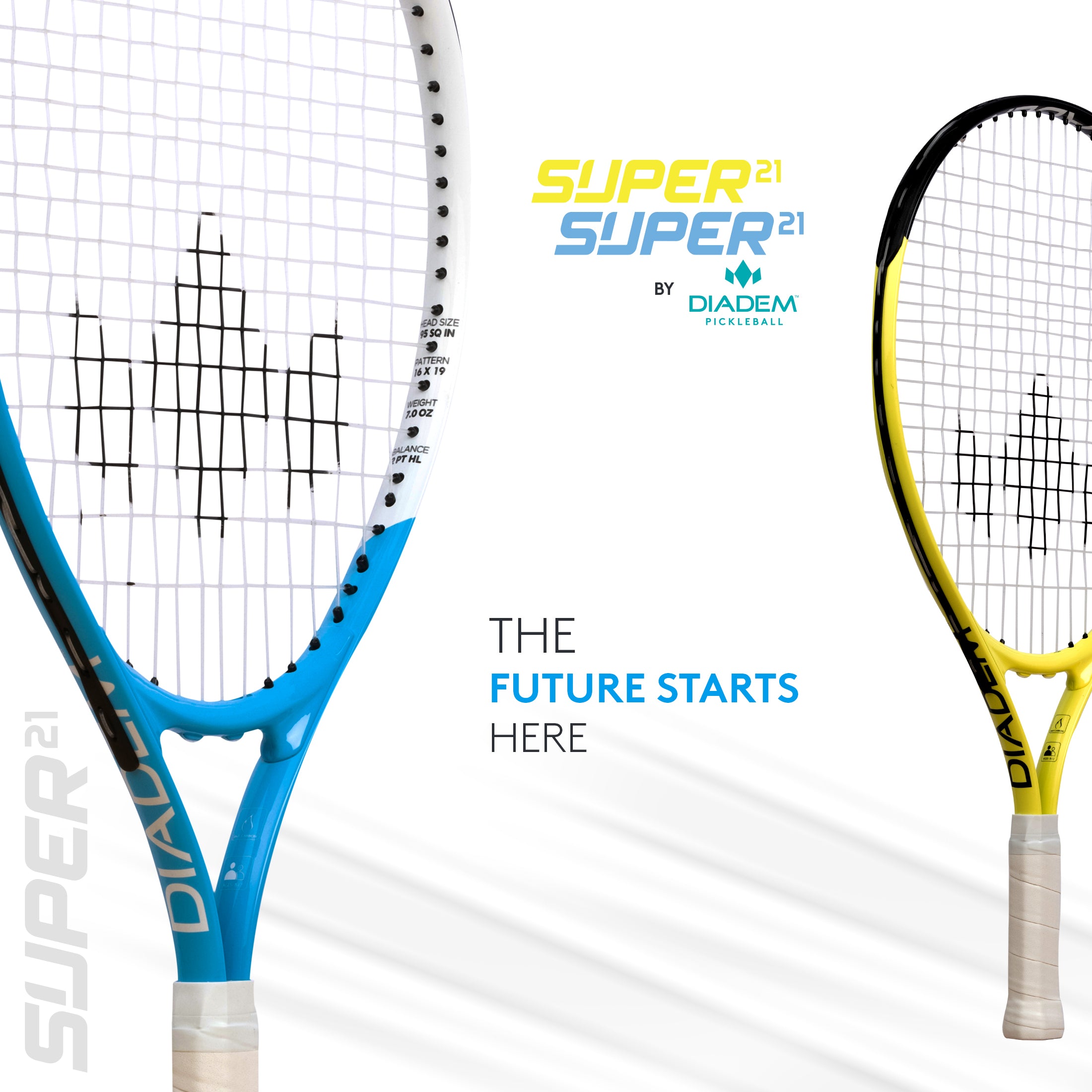 Diadem Super 21 Junior Racket - Diadem Sports