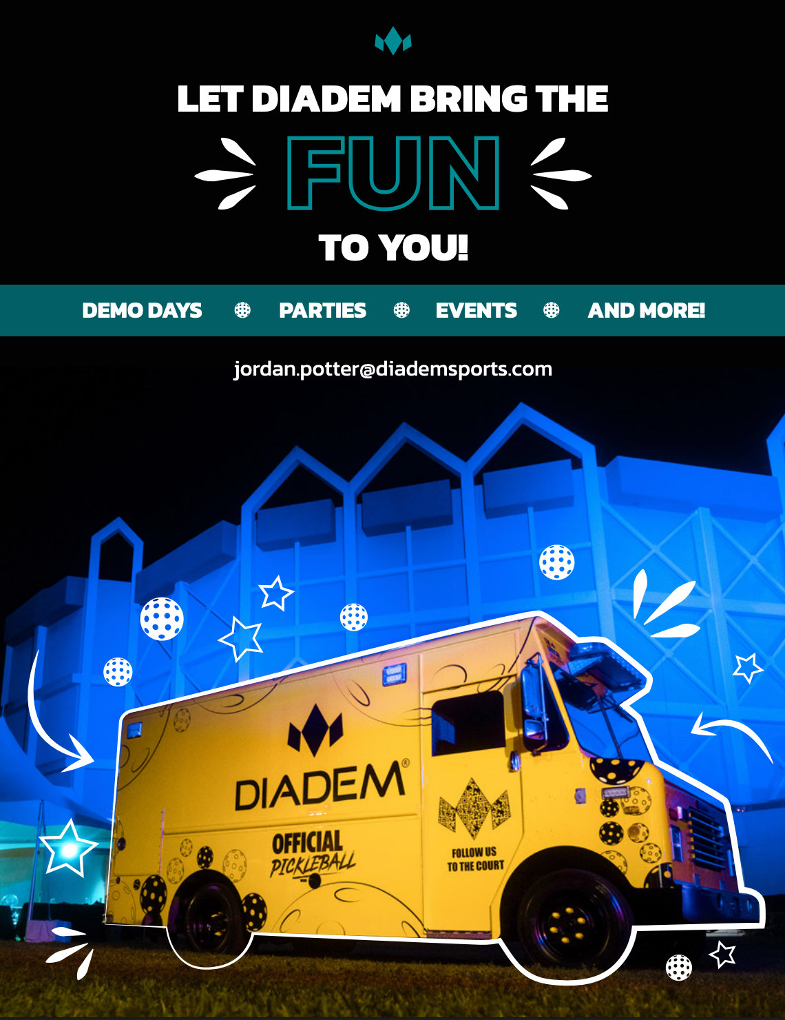 Rolling Through March with Our Pickleball Truck Tour