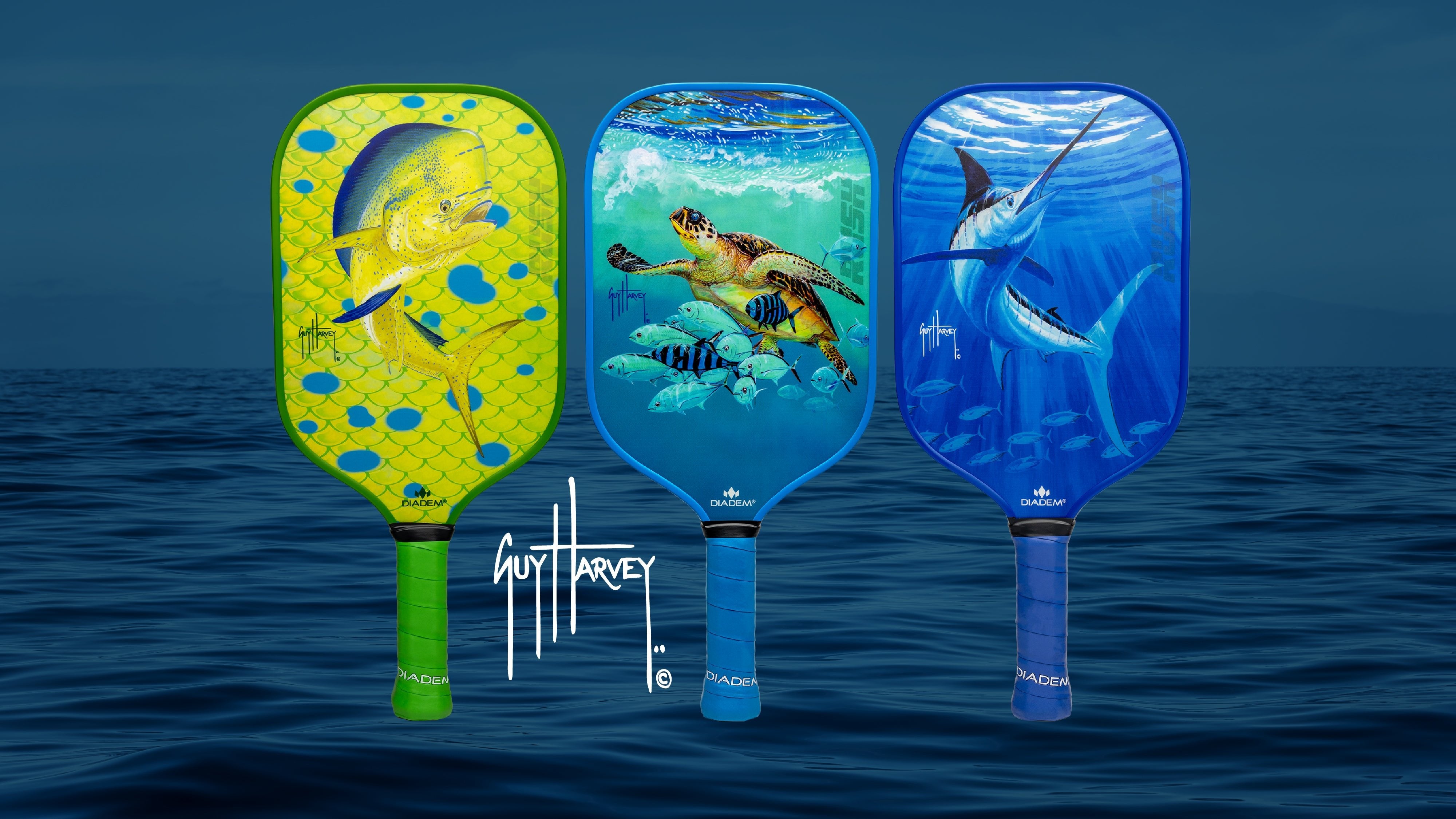 Guy Harvey Partners with Diadem Sports to Launch Special Edition Paddles and Covers to Support Guy Harvey Foundation - Diadem Sports