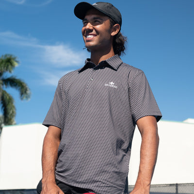 Men's Scales Competition 18K Pattern Polo