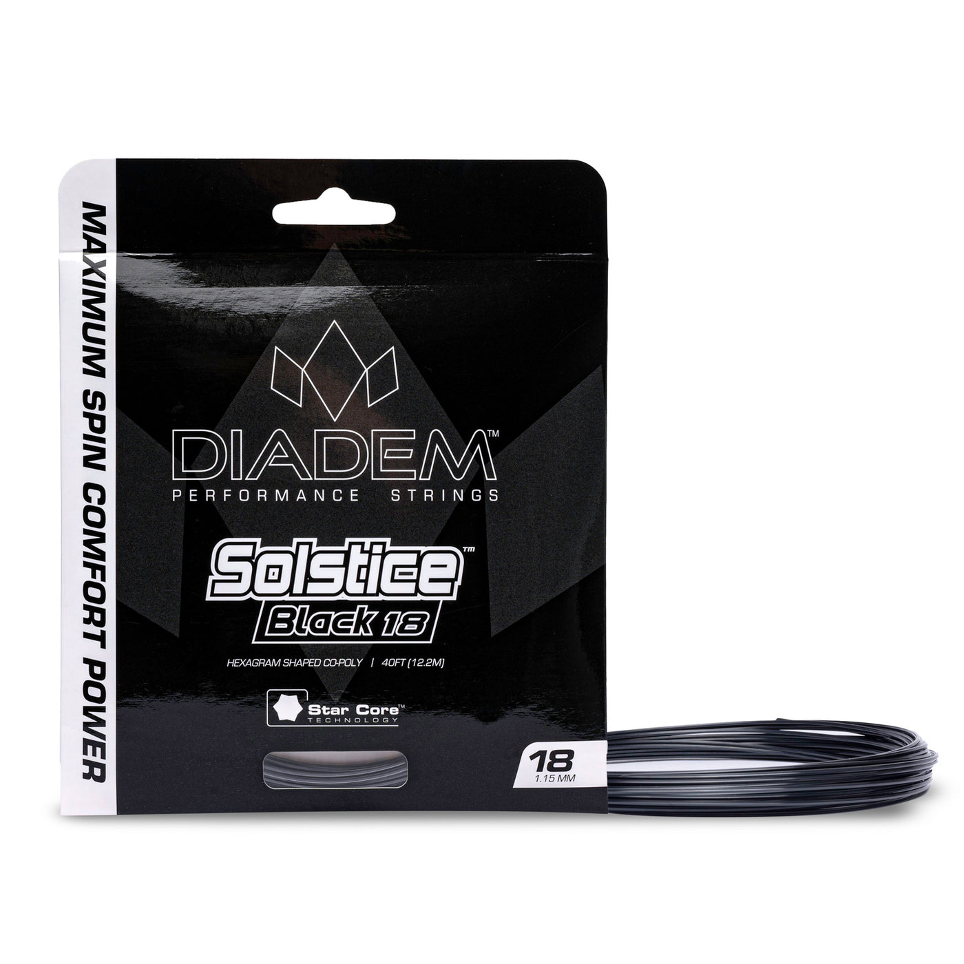 Diadem Solstice Black Tennis String– Diadem Sports - Europe Diadem Solstice Black Tennis String– Diadem Sports - Europe