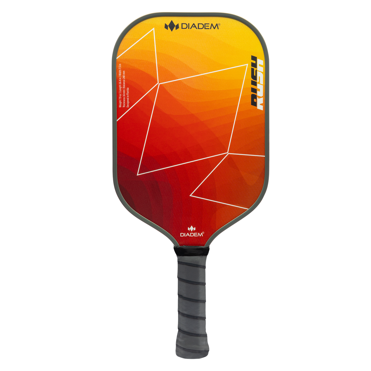 Diadem Pickleball パドル USA Pickleball公認 Sunset_RUSH_back_facing.png?v=
