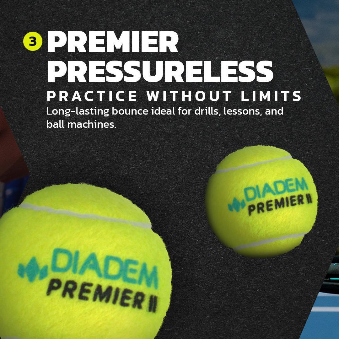 Stage 3 Red Dot Tennis Balls 3 Ball Can | Diadem – Diadem Sports