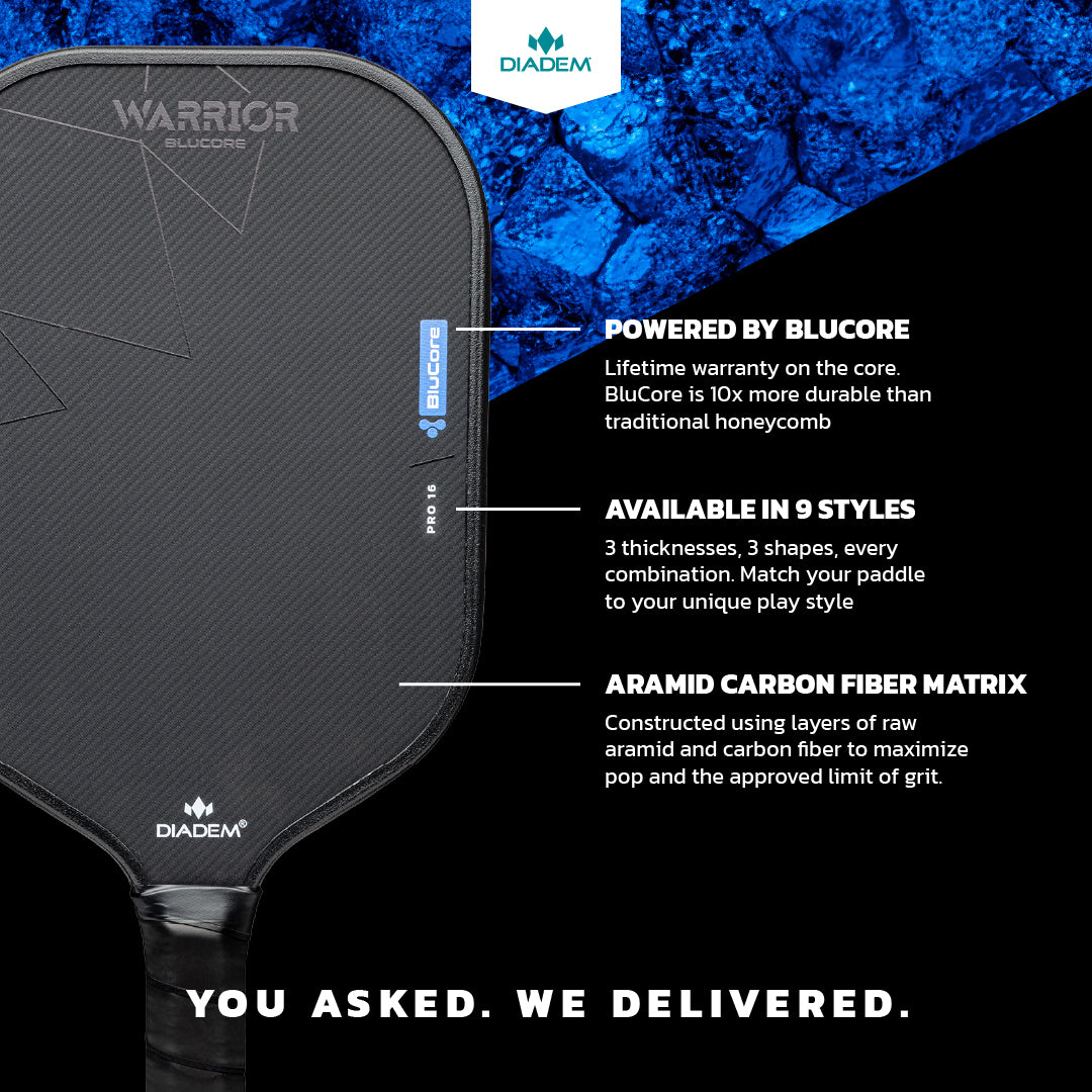 Diadem Warrior BluCore | Lifetime Warranty | Power