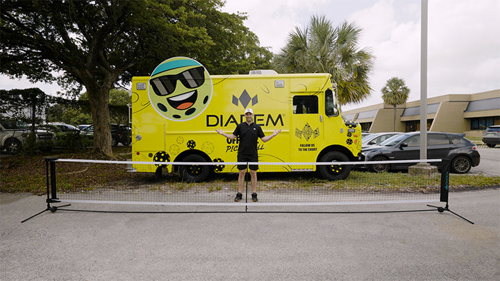 Premier Rollout Pickleball Net