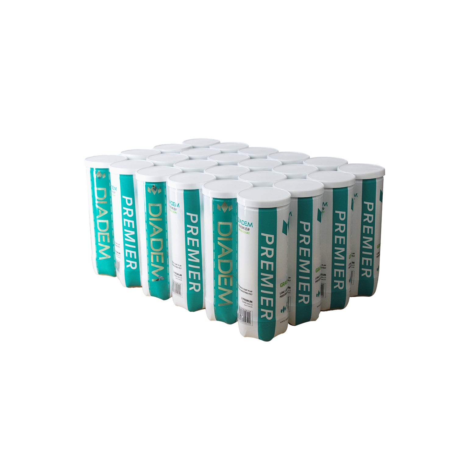 Diadem Premier White Grass Court Ball - Case - Diadem Sports