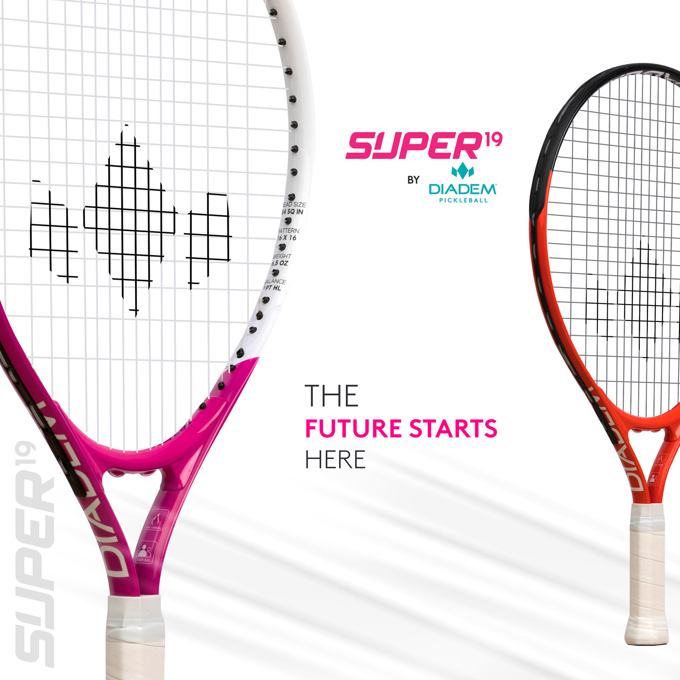 Diadem Super 19 Junior Racket - Diadem Sports