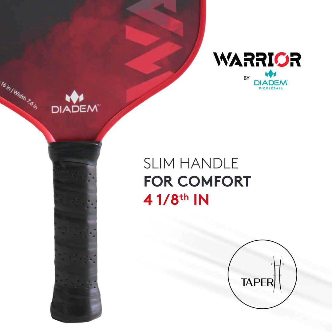 New and free shipping DIADEM WARRIOR RED PICKLEBALL outlet PADDLE