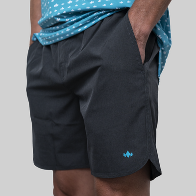 SCALES Men's Solid Volley Shorts