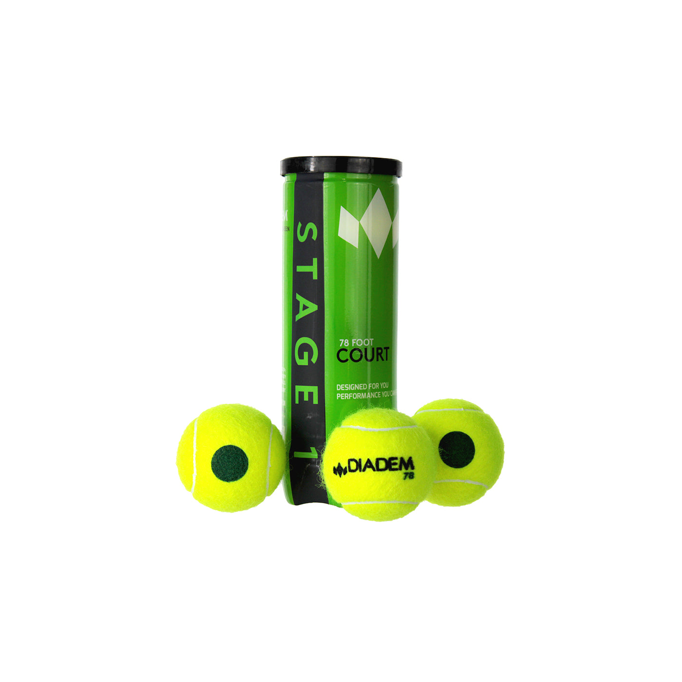 Diadem Stage 1 Green Dot Ball - Can - Diadem Sports